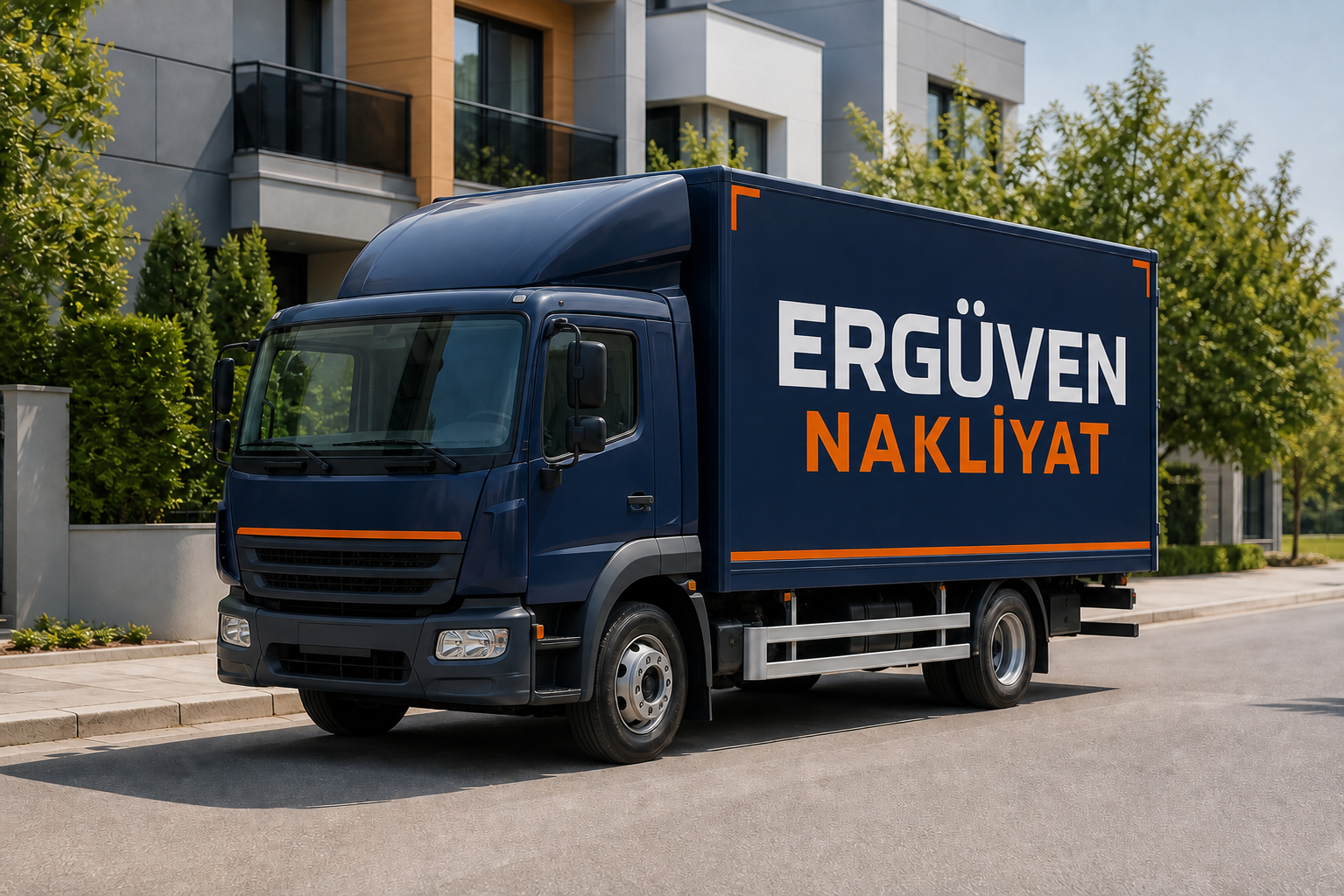 Ergüven Nakliyat Kapalı Kasa Kamyon